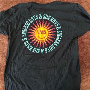 Van black t-shirt medium